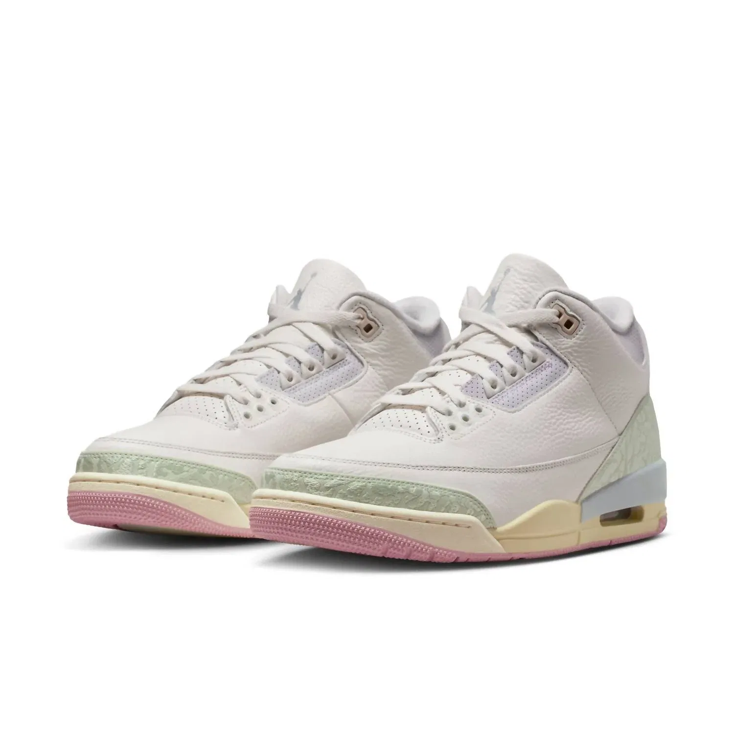 Мужские кроссовки Air Jordan 3 Retro Original в цвете Sail/jade Aura — фото 2