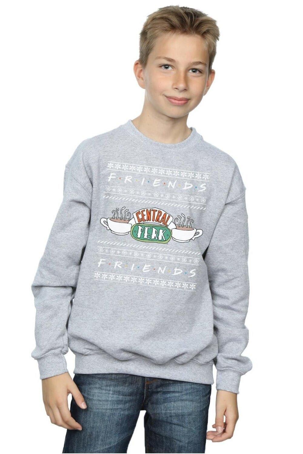 

Толстовка Fair Isle Central Perk Friends, серый