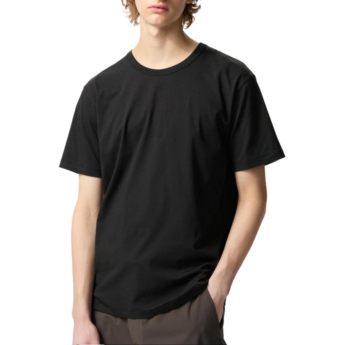 

UNIQLO Футболка AIRism Mesh Series мужская black, Черный, UNIQLO Футболка AIRism Mesh Series мужская black