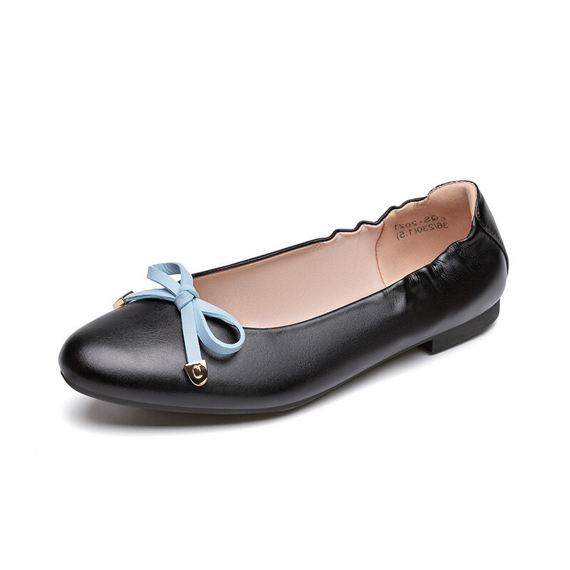 

Туфли женские повседневные Women's Casual Shoes Women's Black Quicheshoes