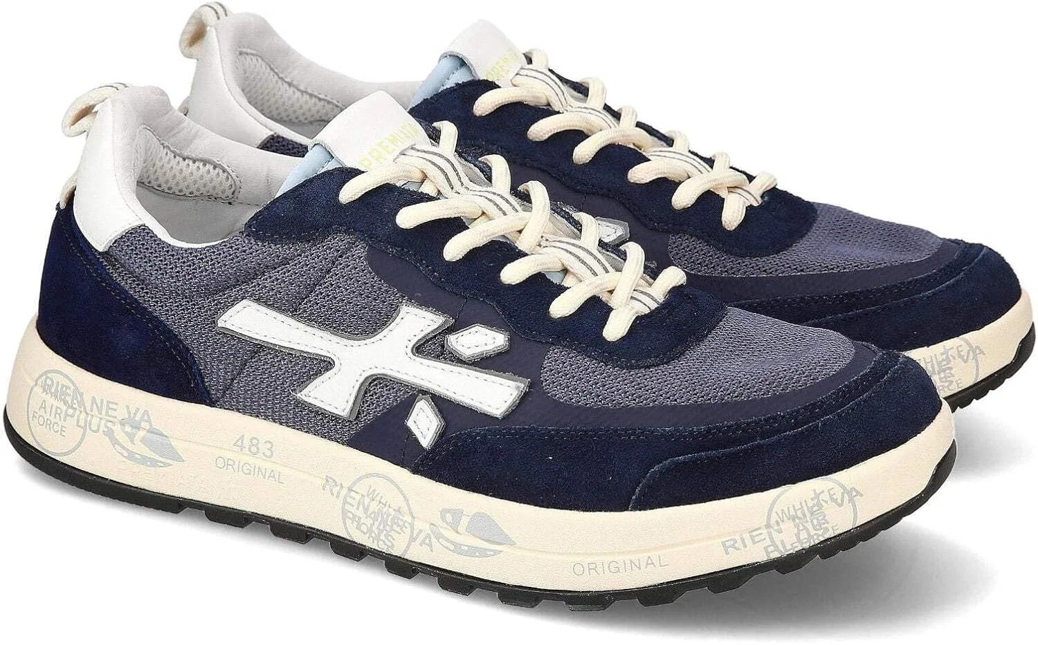 Кроссовки PREMIATA Nous 6658, Blue — фото 2