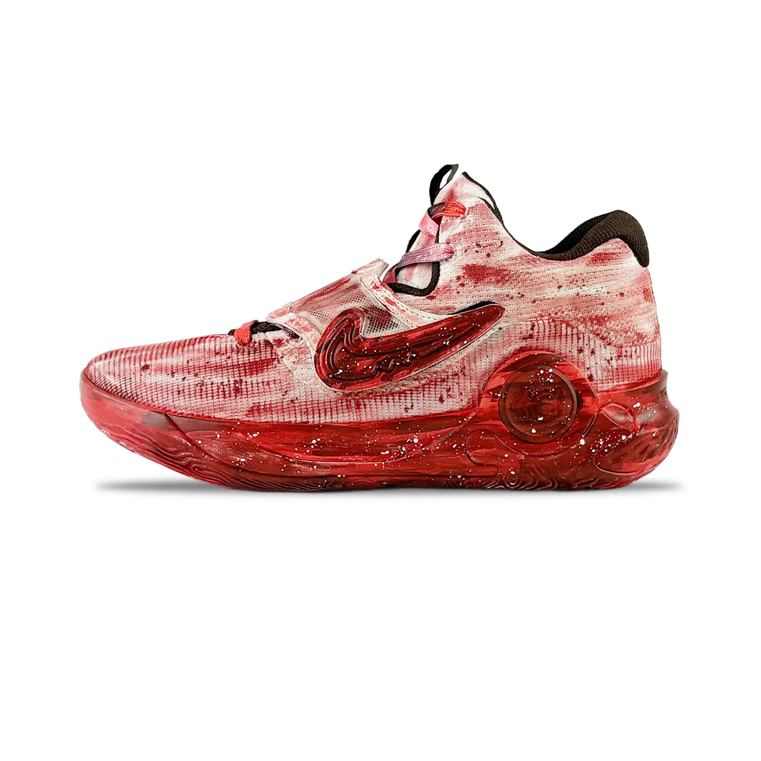

Nike Баскетбольные кроссовки KD Trey 5 X мужские, низкие, черно-красные