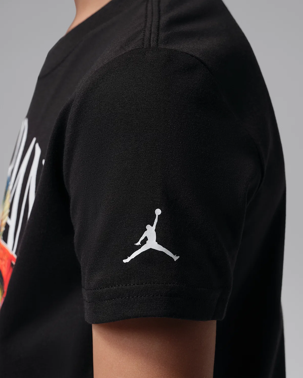 Детская футболка Jordan Catch of the Day, Black — фото 4
