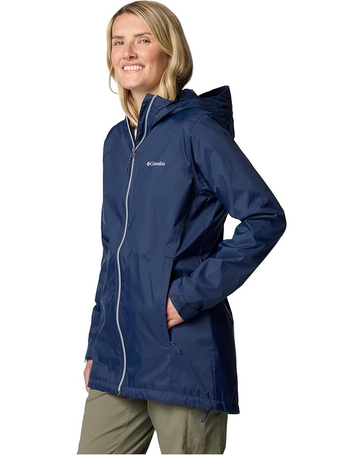 

Куртка Columbia Switchback II Lined Long Jacket, темно-синий