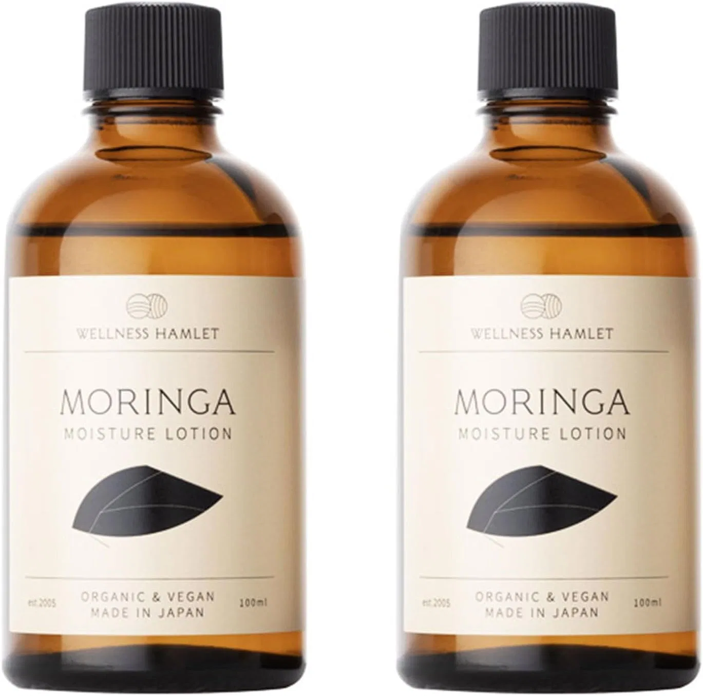 Лосьон для тела с Moringa, без добавок, 100 мл x 2, без бренда