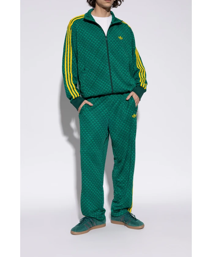 Табачные кроссовки Adidas Originals, зеленый — фото 3