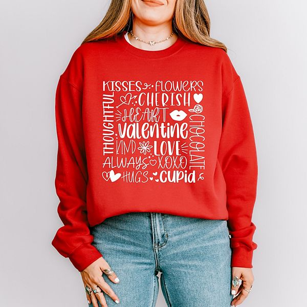 

Свитшот Valentine collage Simply Sage Market, Red, Зеленый, Свитшот Valentine collage Simply Sage Market, Red