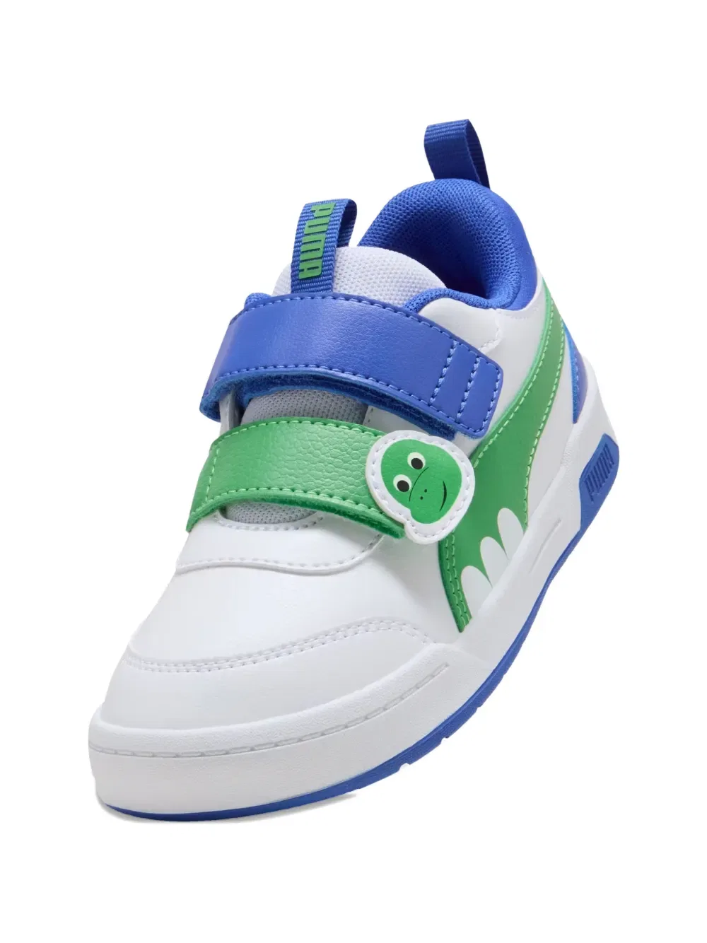 Кроссовки с аппликацией на ремешках Puma Kids, белый — фото 4