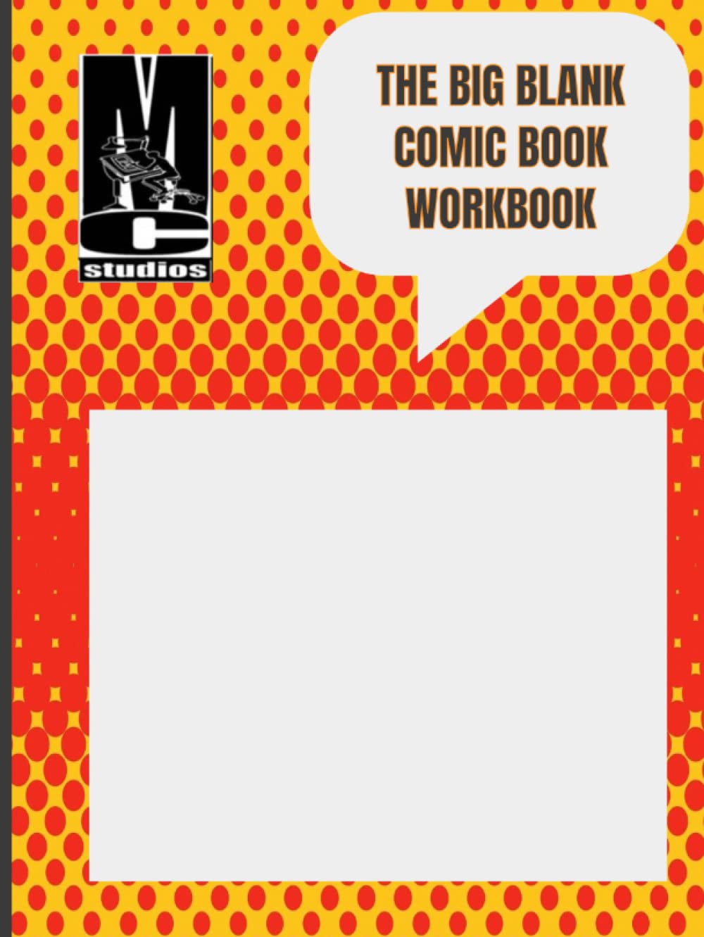 

100 Page Making Comics Studios HUGE BLANK HARD COVER Comic Book Creator Workbook (Independently published)