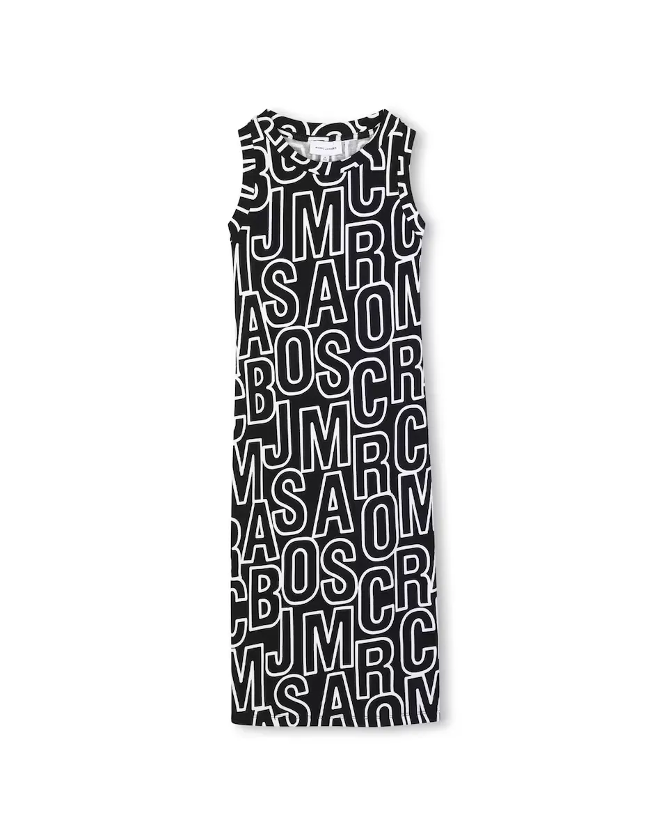 

Черное платье без рукавов для девочки Marc Jacobs, чёрный