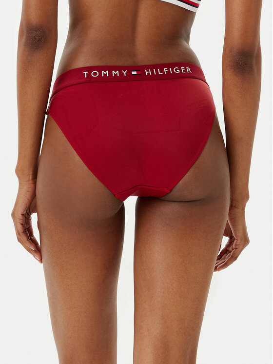 Нижняя часть бикини UW0UW04120 Tommy Hilfiger, красный — фото 2