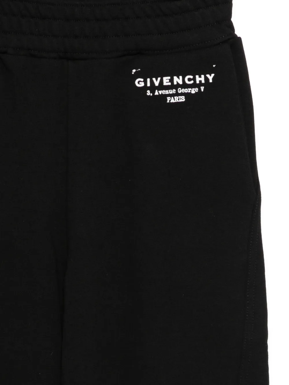 Спортивные брюки с логотипом Givenchy Kids, черный — фото 3