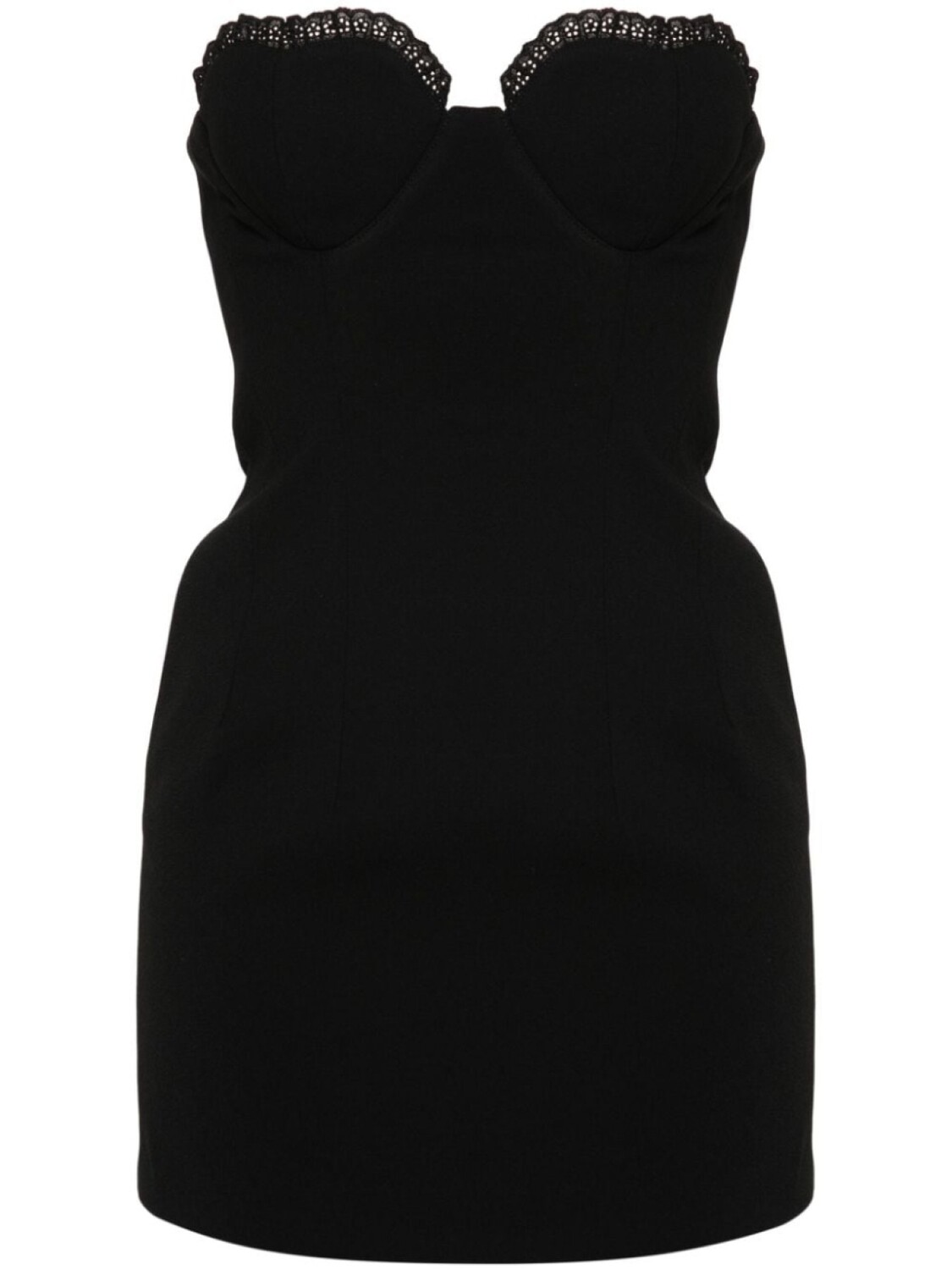 

The New Arrivals Ilkyaz Ozel платье мини без бретелей, черный