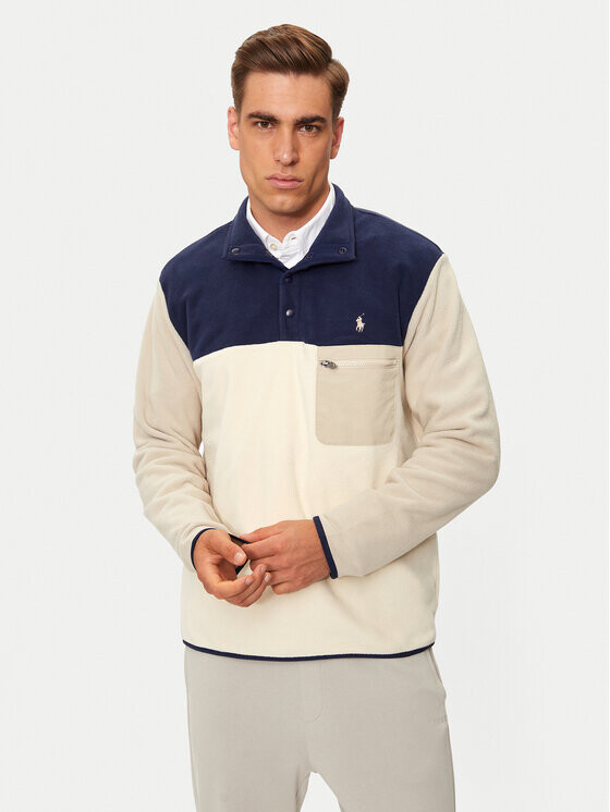 

Флисовая куртка стандартного кроя Polo Ralph Lauren, бежевый