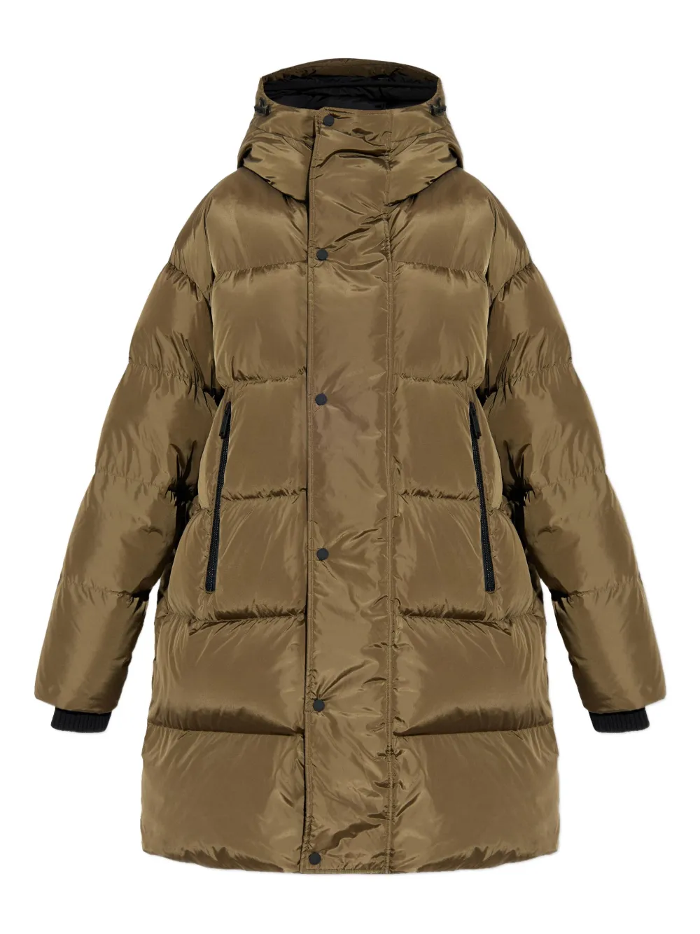 

Пуховик с капюшоном DSQUARED2, зеленый