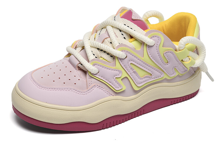 

Кроссовки ABCIO Skateboarding Shoes Women's Low-top, бежевый