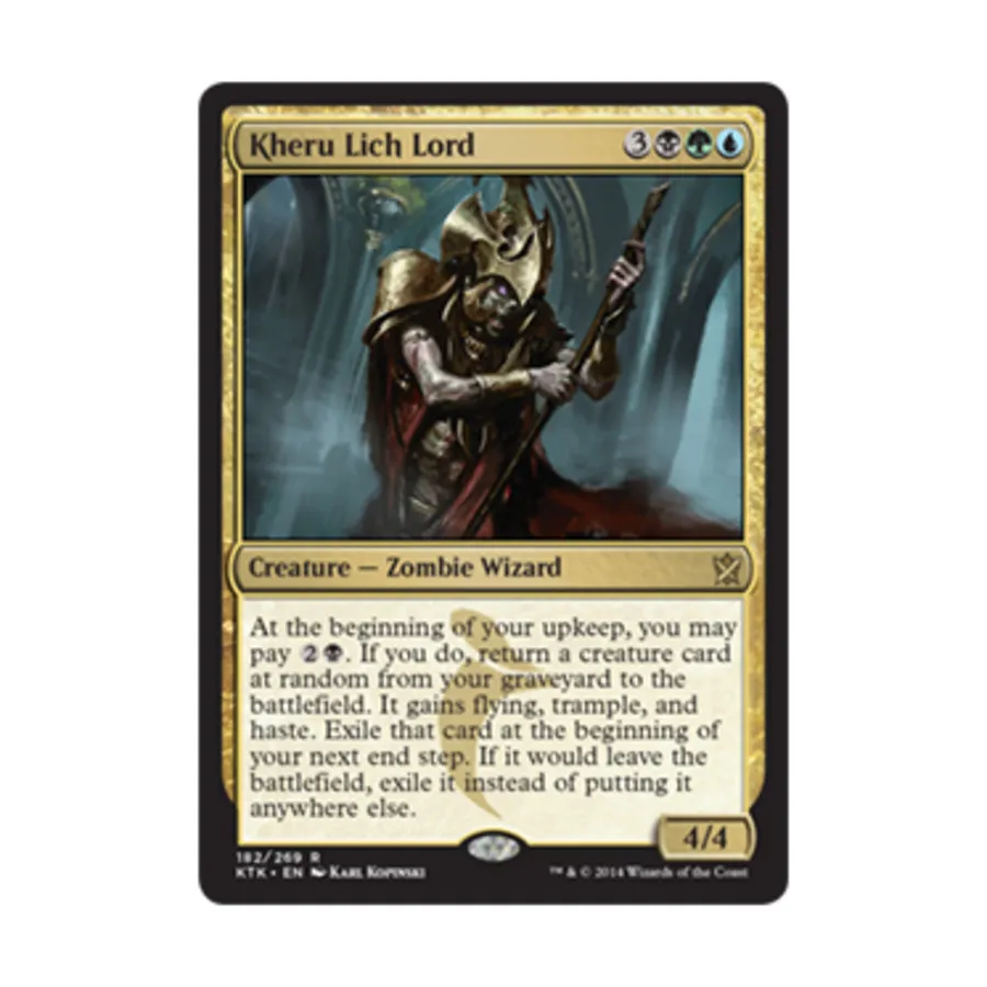

CCG Керу Лорд-лич ( клавиша R), MTG - Khans of Tarkir