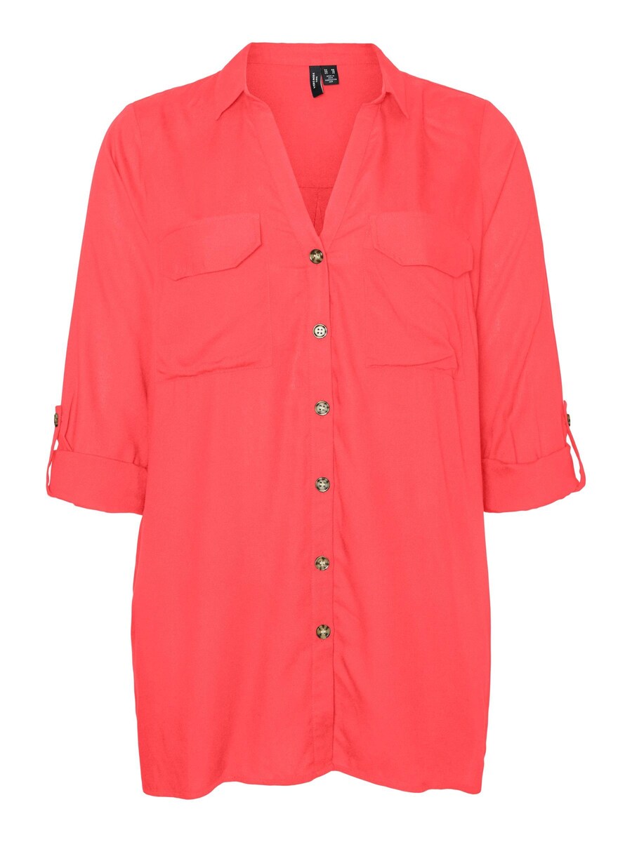 

Блузка Vero Moda Curve VMCBumpy, цвет Raspberry