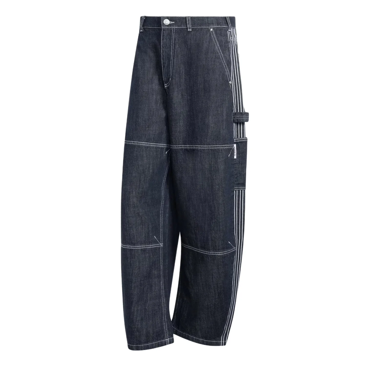 Джинсы с логотипом Adidas Originals, Indigo Denim