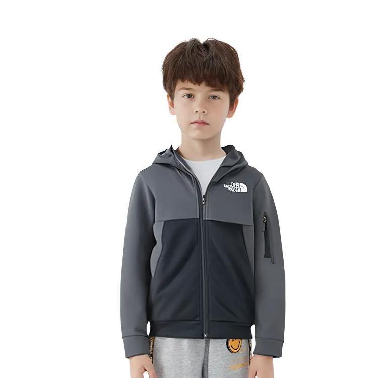 Детский свитшот THE NORTH FACE, цвет Black — фото 3