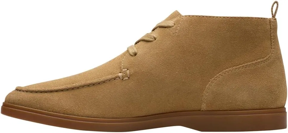 Мужские туфли Clarks Torford Mid Derby на шнуровке, Dark Sand Suede — фото 2