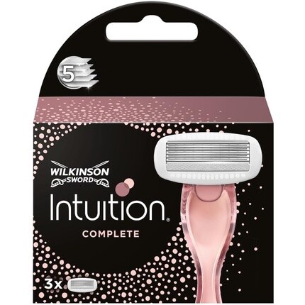 

Интуиция в комплекте 3 запасных части 5 лезвий, Wilkinson Sword