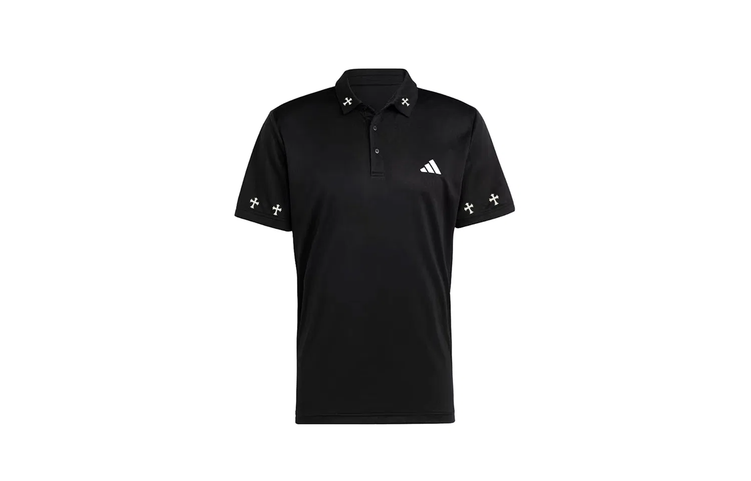 Поло Adidas Tennis черное