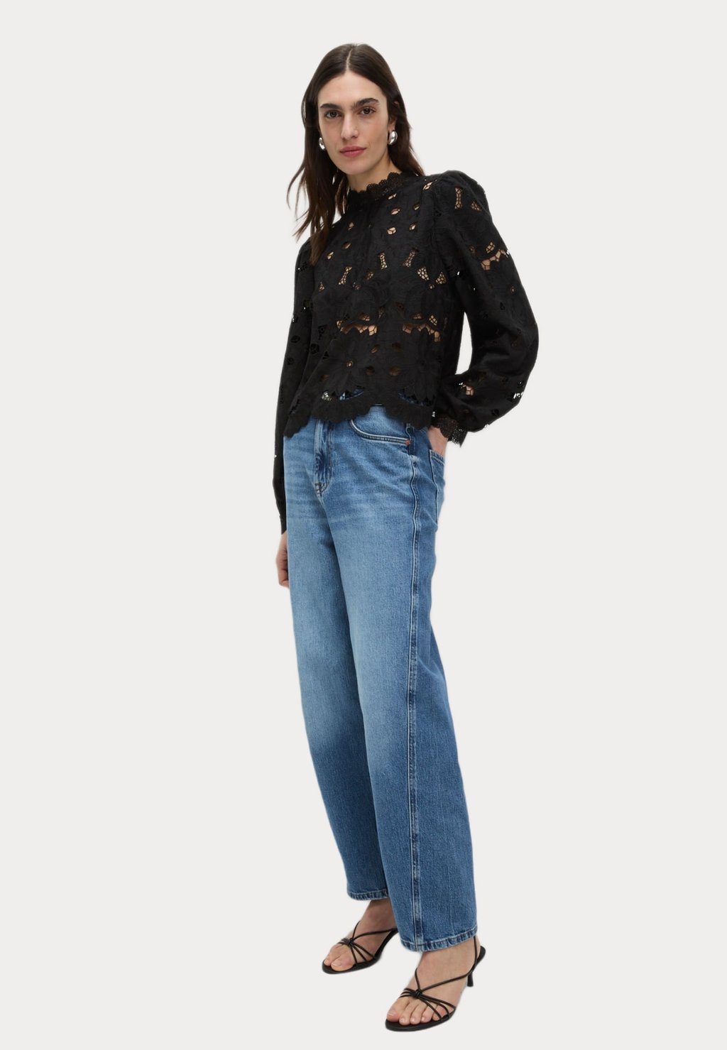 

Блуза Marks & Spencer, черный
