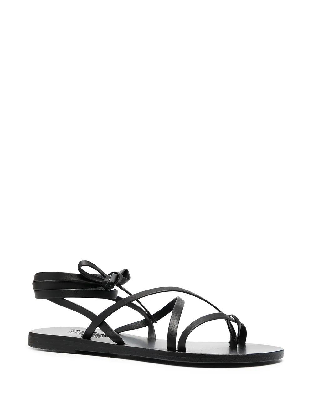 Сандалии с ремешком на щиколотке Ancient Greek Sandals, черный — фото 2