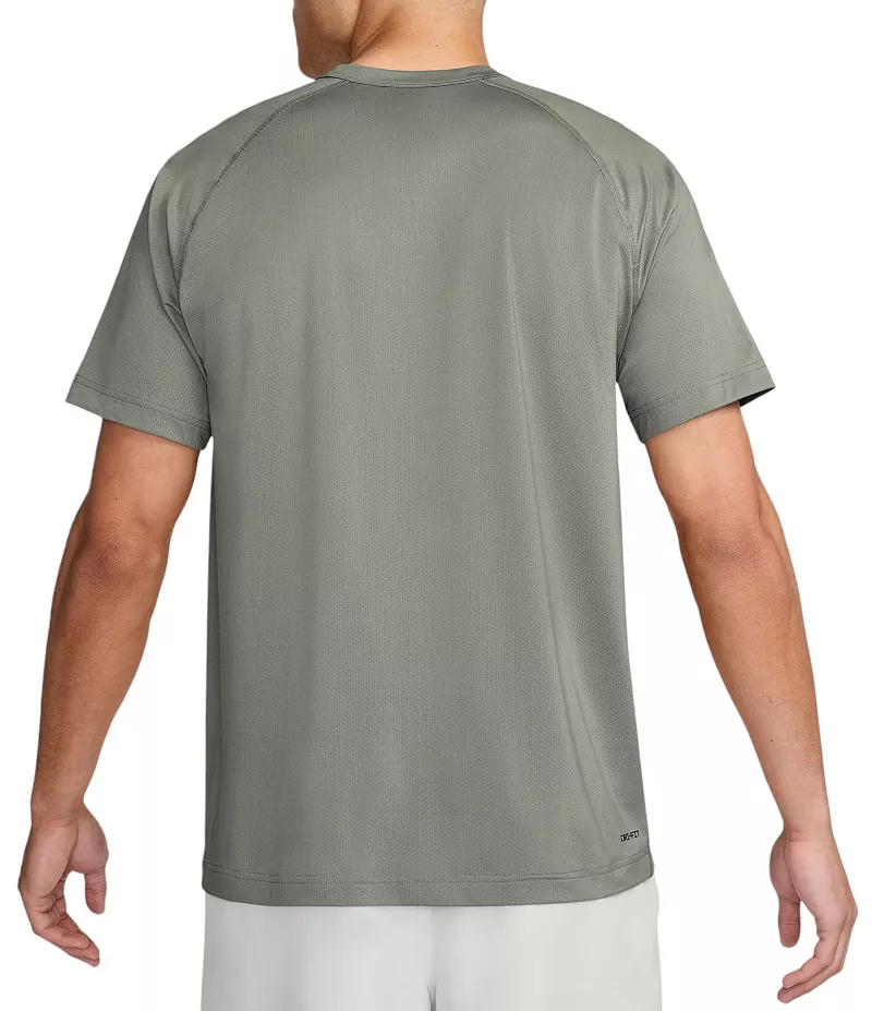 

Мужская футболка для фитнеса с короткими рукавами Nike Dri-FIT Ready, цвет Dark Stucco