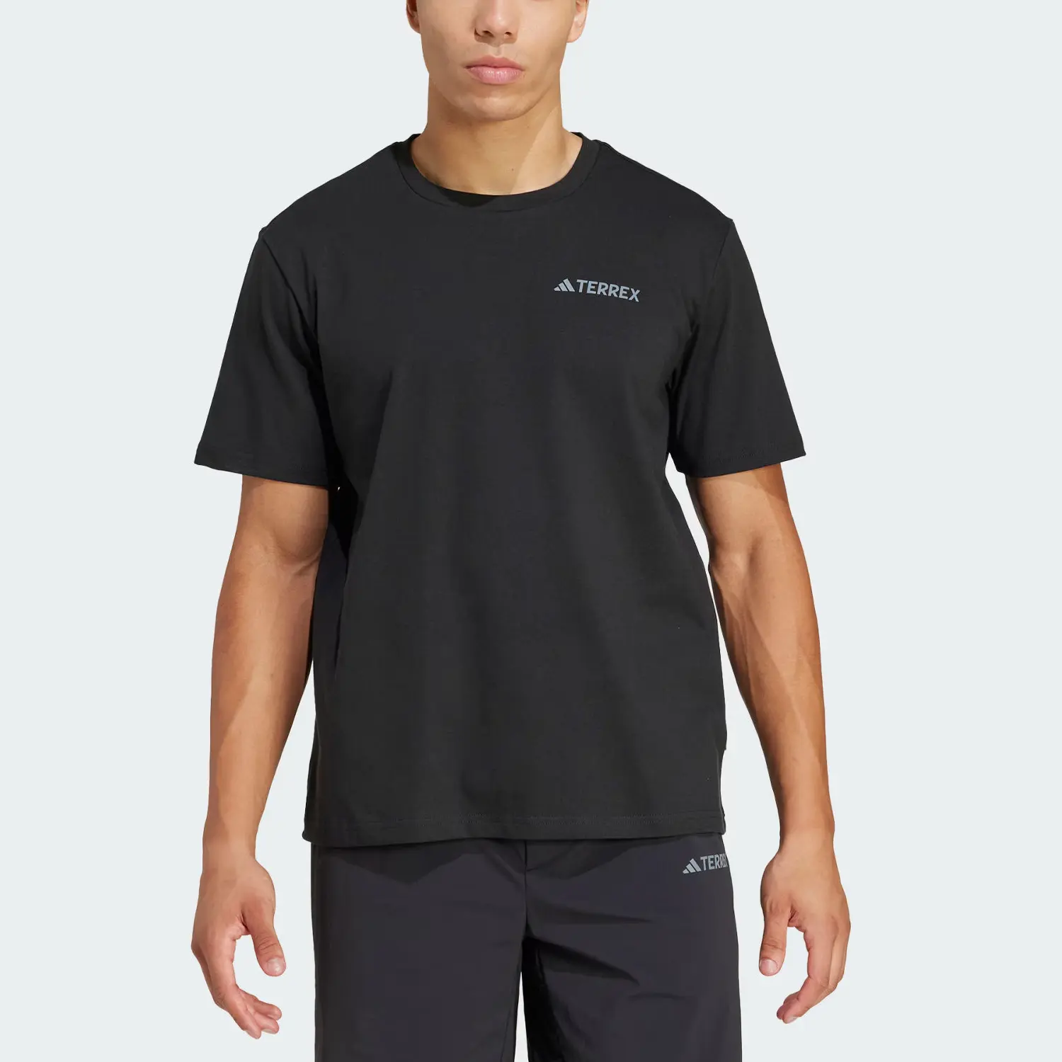 Adidas Футболка Terre POLYGIENE GRAPHIC мужская black — фото 3