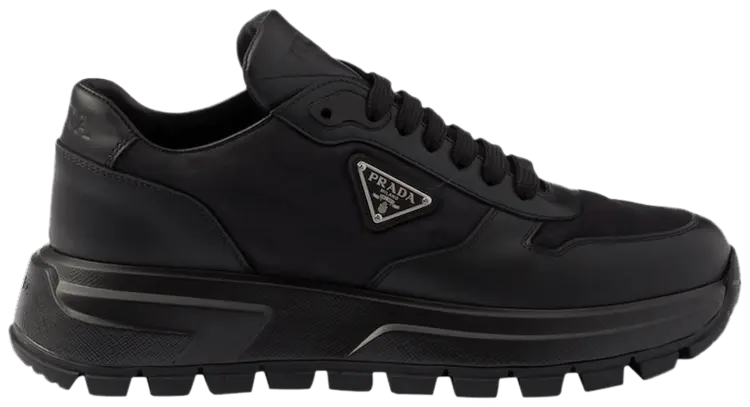 Кроссовки Prada Wmns Prax 01 Re-Nylon Lug Sole 'Black', черный