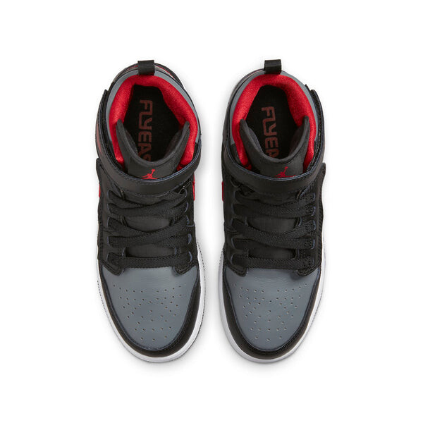 Кроссовки 1 высокие flyease Air Jordan, черный — фото 4