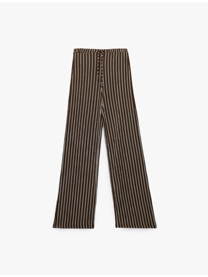 

KOTON Брюки в коричневую полоску