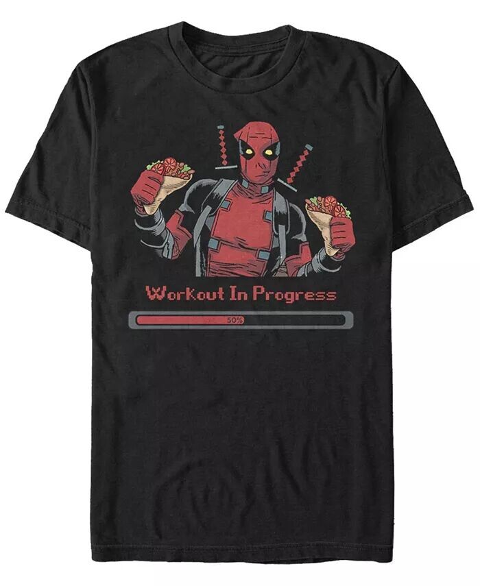

Футболка с коротким рукавом DeadPool Progress для мужчин Fifth Sun, черный