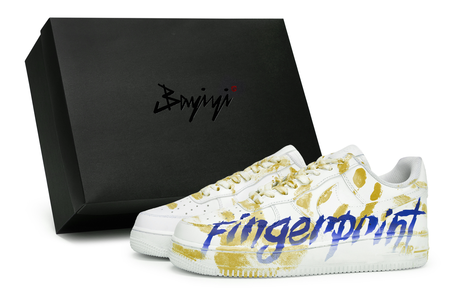 

Кроссовки Nike Air Force 1 противоскользящие износостойкие низкие для скейтбординга унисекс белый желтый синий, цвет White Yellow Blue