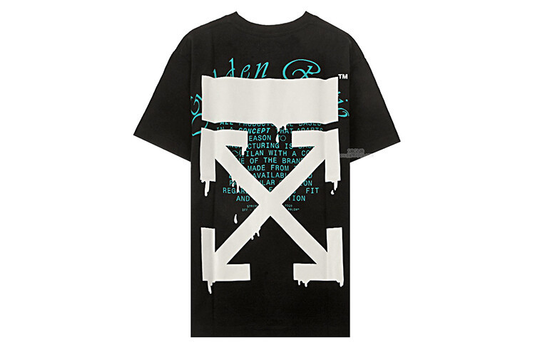 

Футболка с коротким рукавом Dripping Arrows, цвет черный Off-White