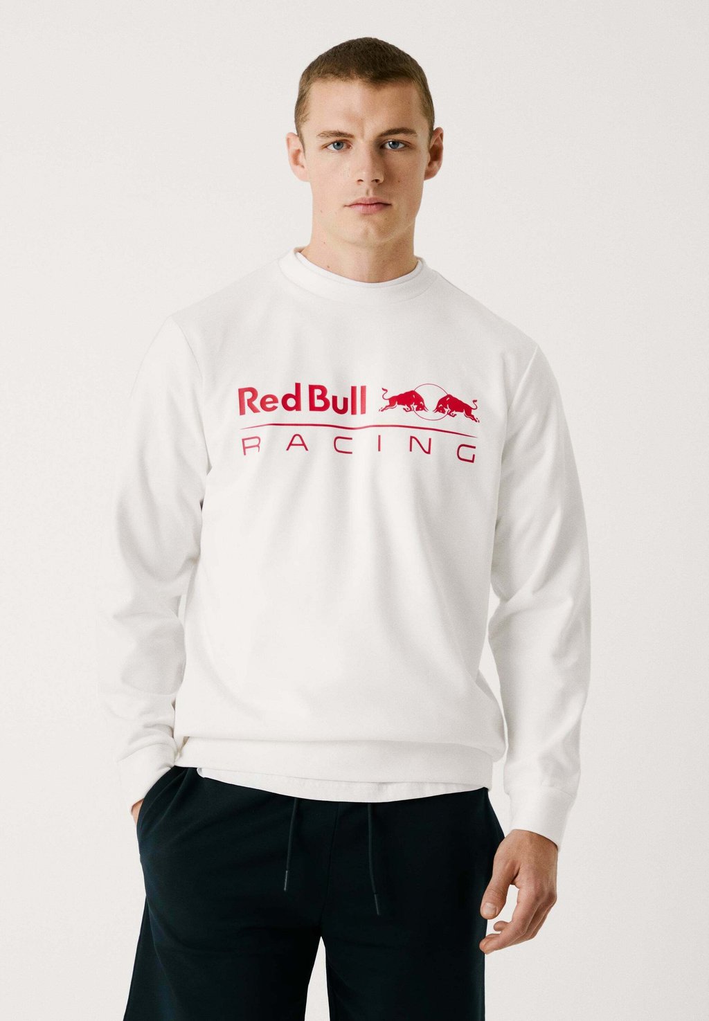 

Толстовка LOGO CREW Red Bull Racing x Pepe Jeans, кремовый
