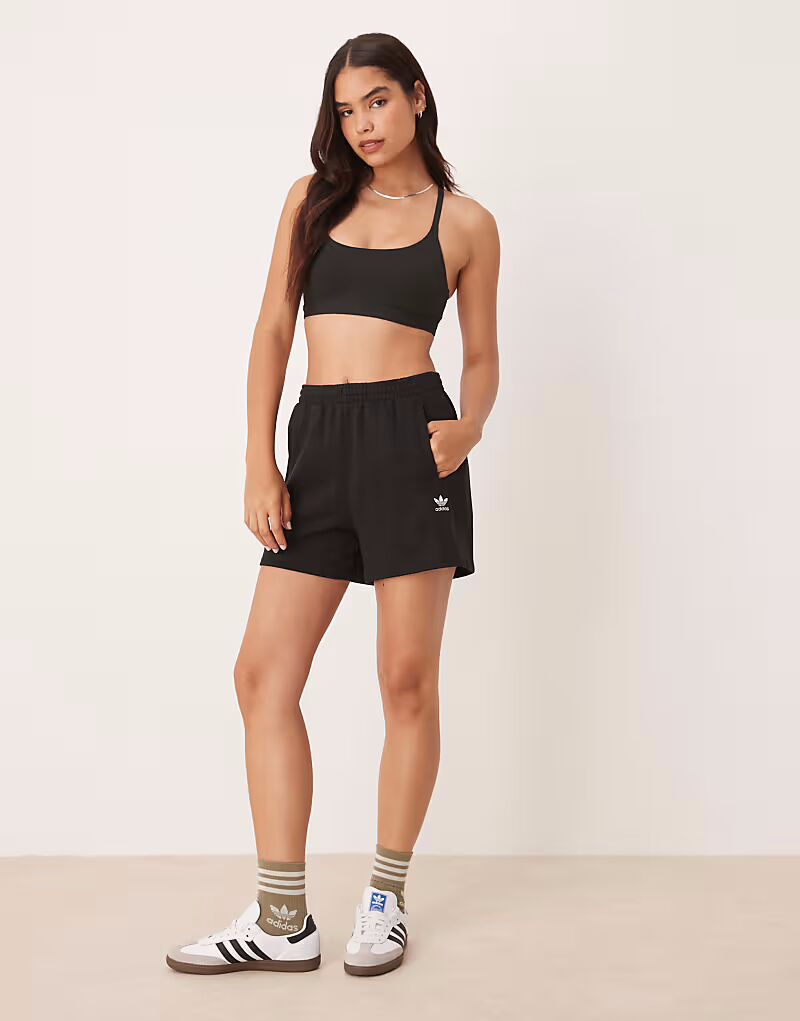 Спортивный бюстгальтер Adidas Training All Me с легкой поддержкой черного цвета — фото 2
