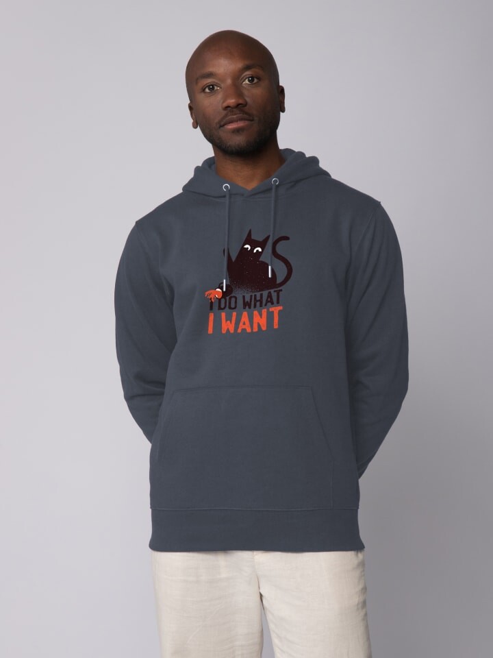 

Толстовка wat Apparel Sweatshirt Cat, цвет India Ink Grey