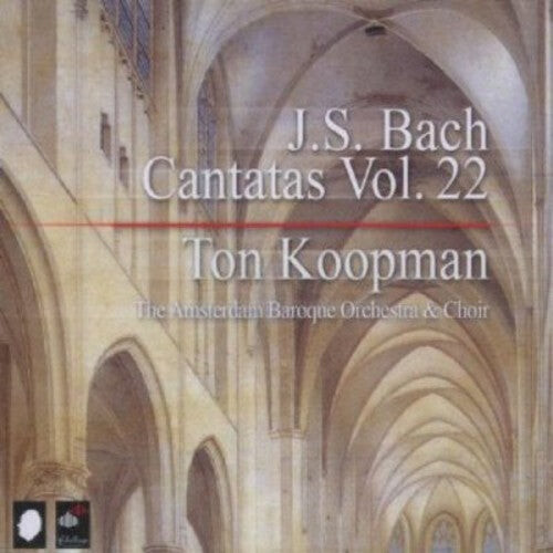 

CD диск Bach / Piau / Zomer / Mertens / Abo / Koopman: Cantatas 22