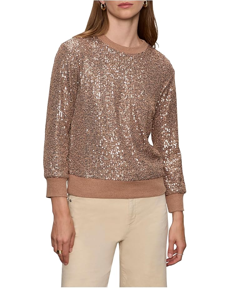 

Женская блуза Sanctuary Relaxed Sparkle Popover, Mocha
