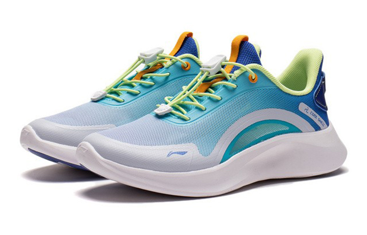 LINING YOUNG Спортивные повседневные кроссовки Low Top синие противоскользящие амортизирующие износостойкие дышащие — фото 4