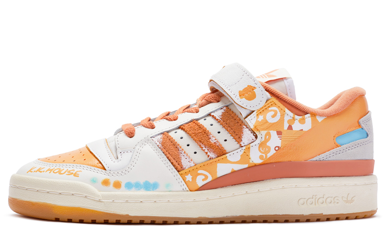 

Кроссовки Adidas Originals Skateboard Shoes Unisex Low-Top White/Orange/Brown