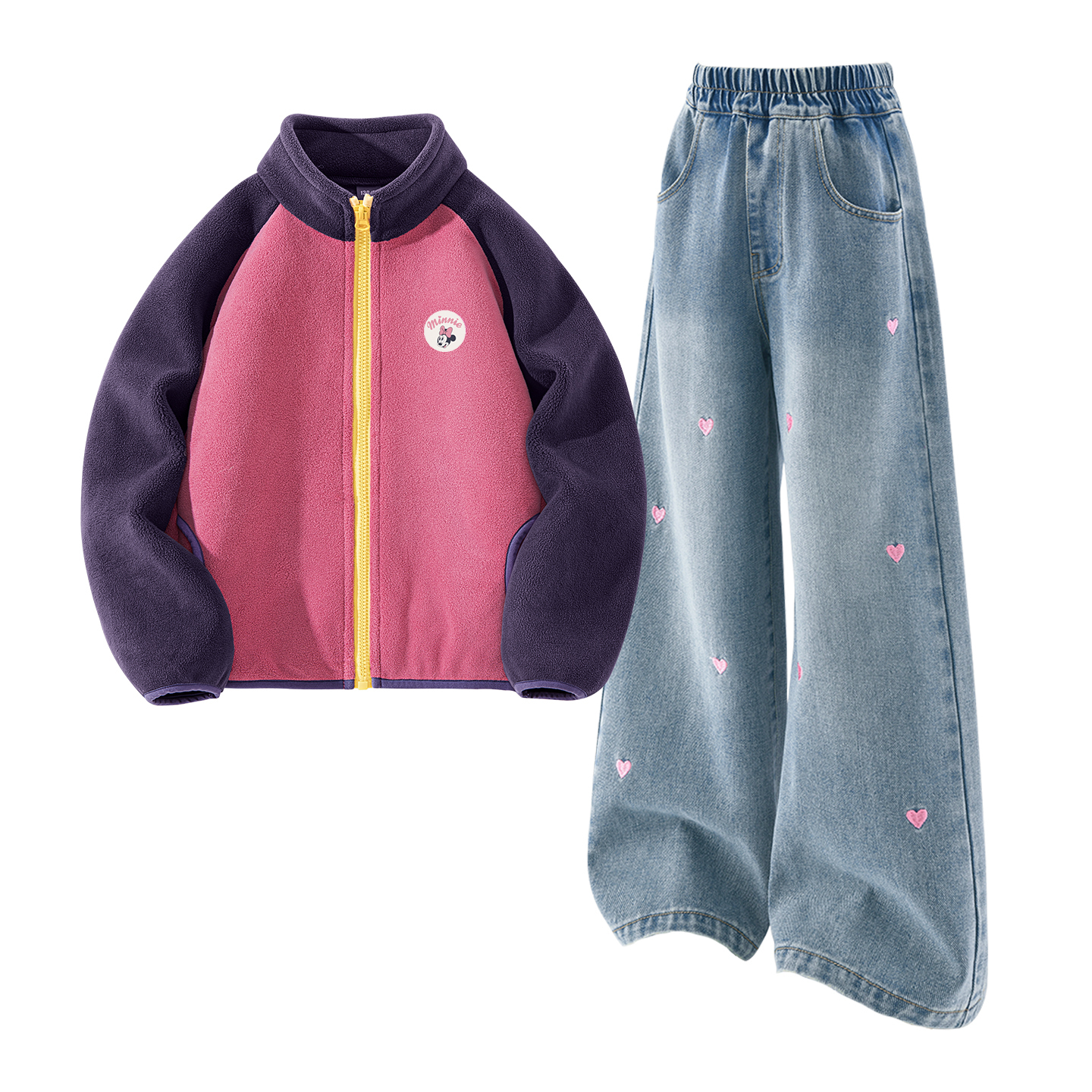 

Детская повседневная спортивная одежда Disney, фиолетовый