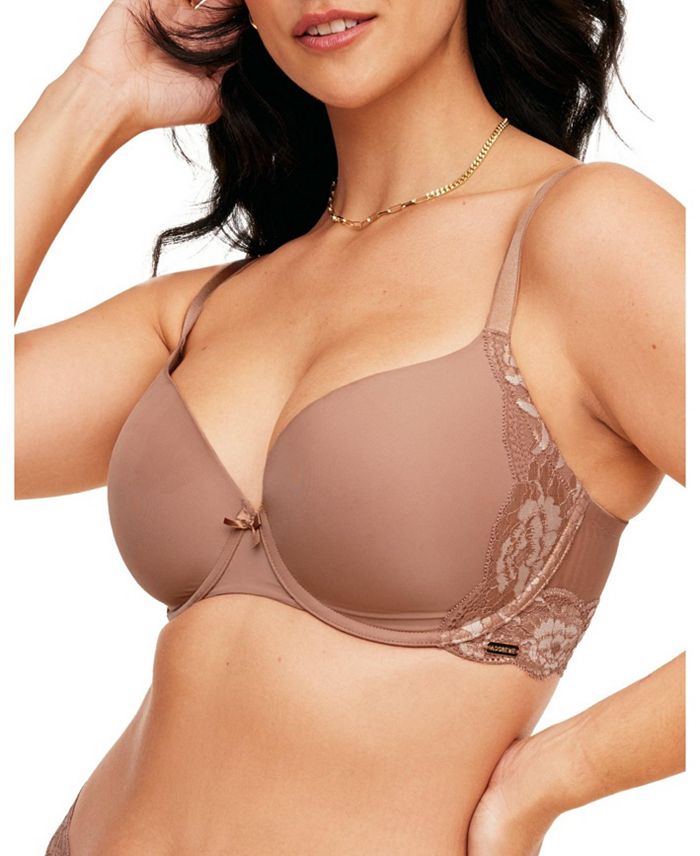 

Бюстгальтер женский полного покрытия Plus Size Paxton с контурными чашками Adore Me, коричневый/бежевый