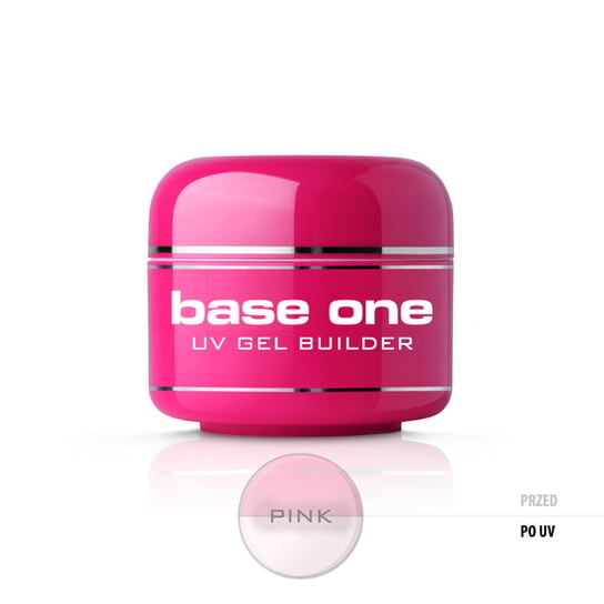 

Розовый гель для наращивания ногтей, 5 г Silcare, Base One
