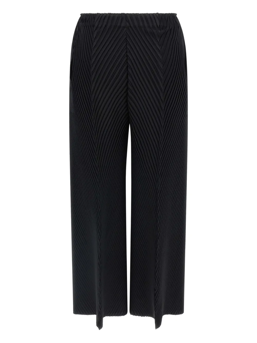 

Брюки с шевронными складками Issey Miyake, черный