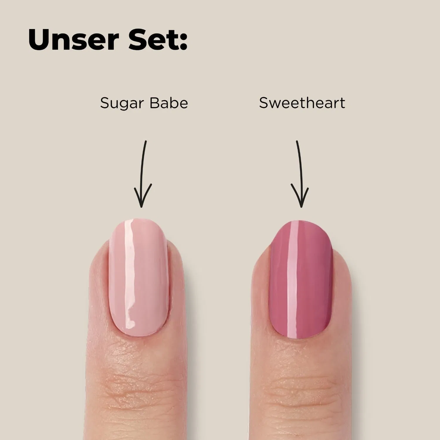 Набор УФ-стикеров для ногтей «Sugar Babe UV & Sweetheart UV» от Miss Sophie Miss Sophie — фото 2