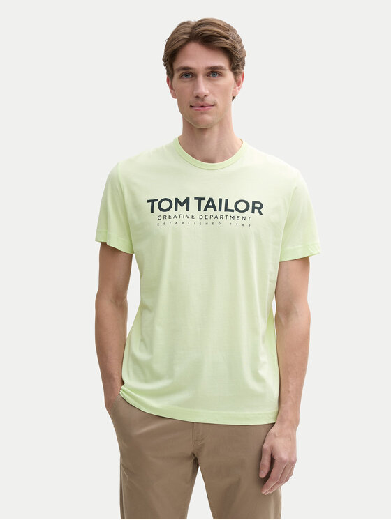 

Футболка обычного кроя 1045940 Tom Tailor, зеленый